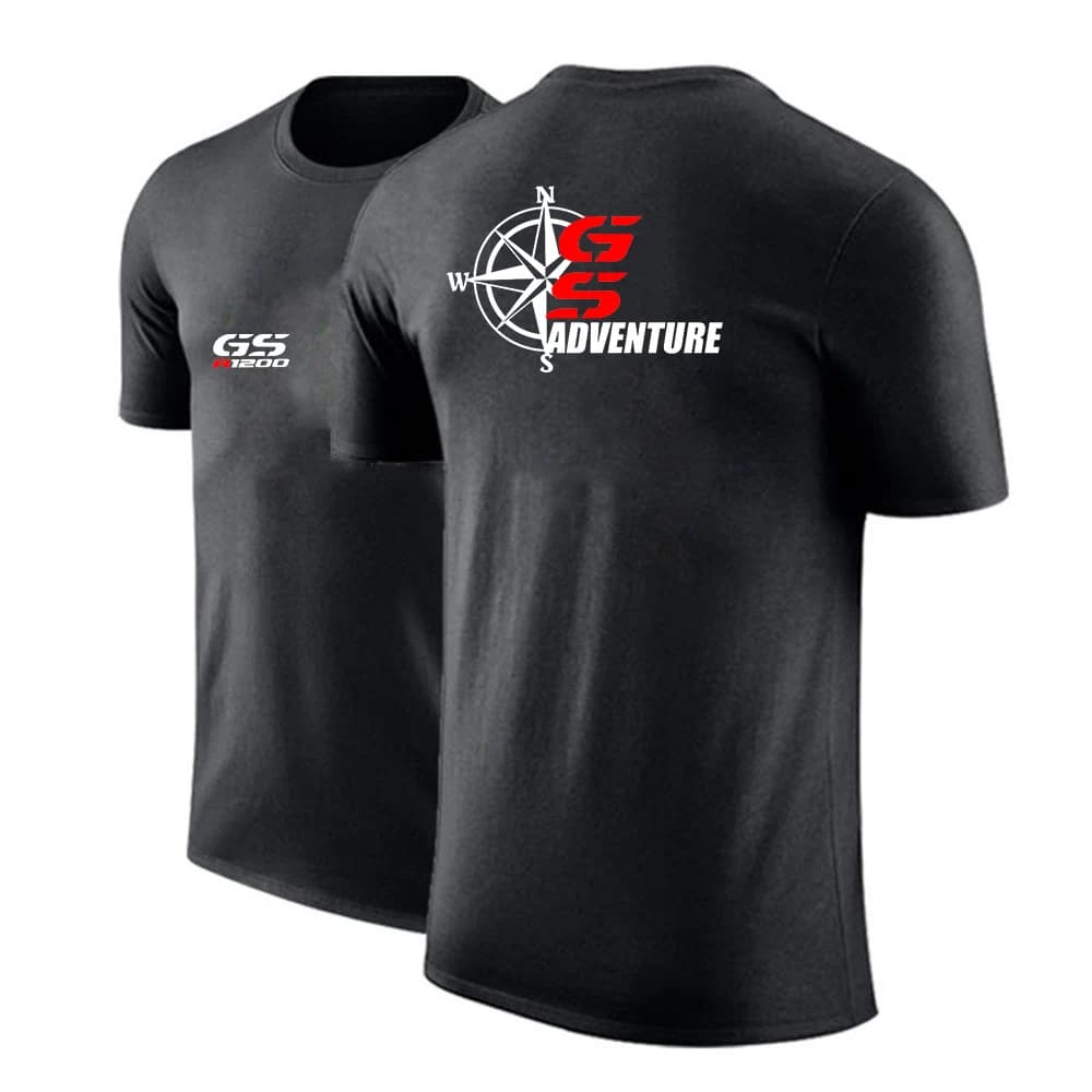 2023 New Men Motorcycle R 650 800 1150 1200 GS Adventure t-shirt Regular manica corta posizionamento stampa O Neck Tee Tops