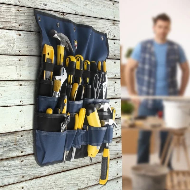 Adjustable Hanging Bag Professional Box Tool Storage Storage Tooling Workshop Pockets Motorcycle Tools Multi-purpose Bag Product