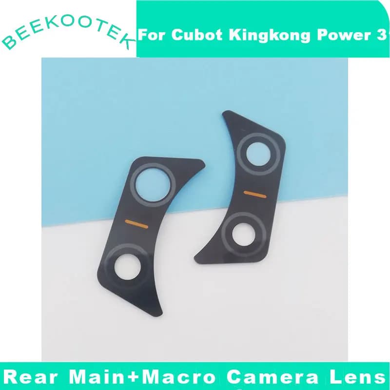 Original Cubot KingKong Power 3 Kingkong Power 5 Rear Main Camera Goal Macro Glass Cover for CUBOT King kong Power3