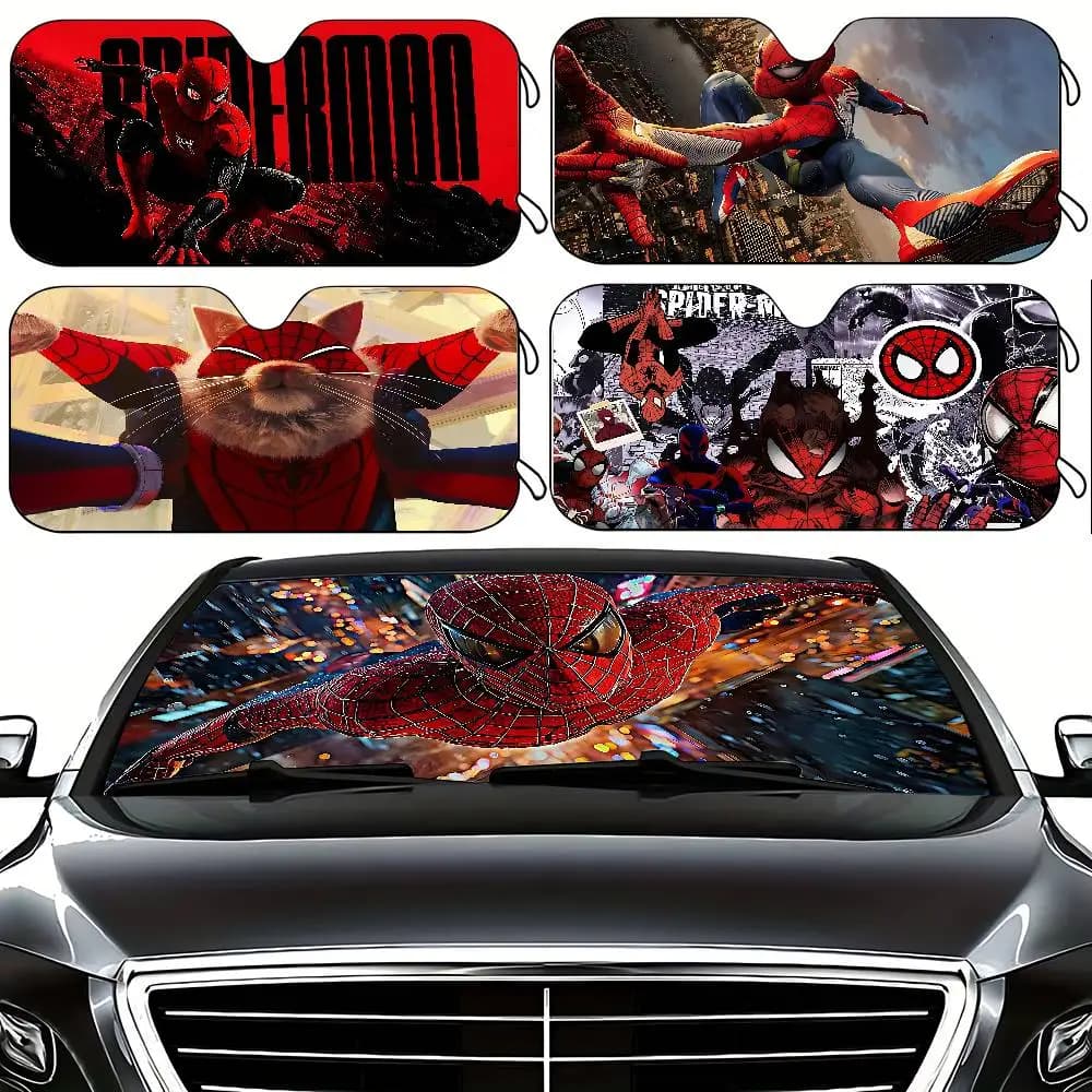 Cool-S-spider-M-manS Parasole per parabrezza elegante e alla moda, copertura per parabrezza auto, tenda parasole per auto, copertura protettiva per auto