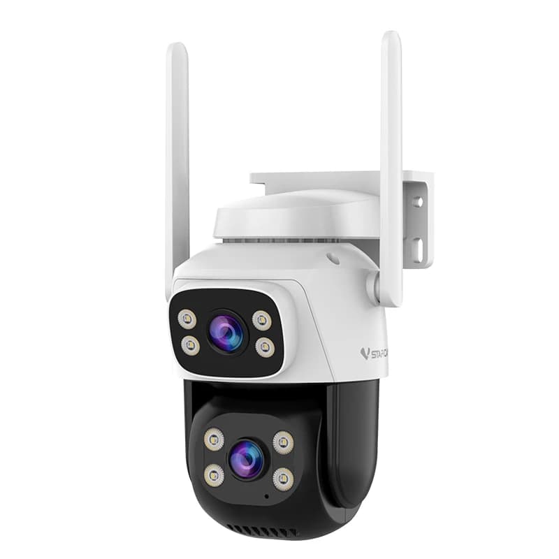 Vstarcam C622DR 4MP Dual Lens WIFI PTZ IP Dome Camera a colori AI Rilevazione umanoide Sicurezza domestica CCTV Baby Monitor