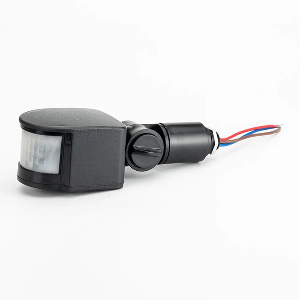 Sensore di Movimento a Infrarossi PIR AC85-265V per Sicurezza Domestica, Illuminazione Esterna e Interna, Controllo Automatizzato