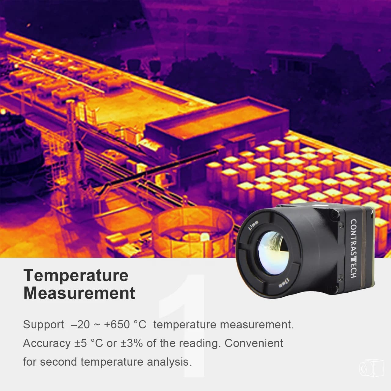 Good 384x288 50Hz 25Hz Analog Video USB LWIR Fixed Thermal Camera Module for Fire Security Contrastech