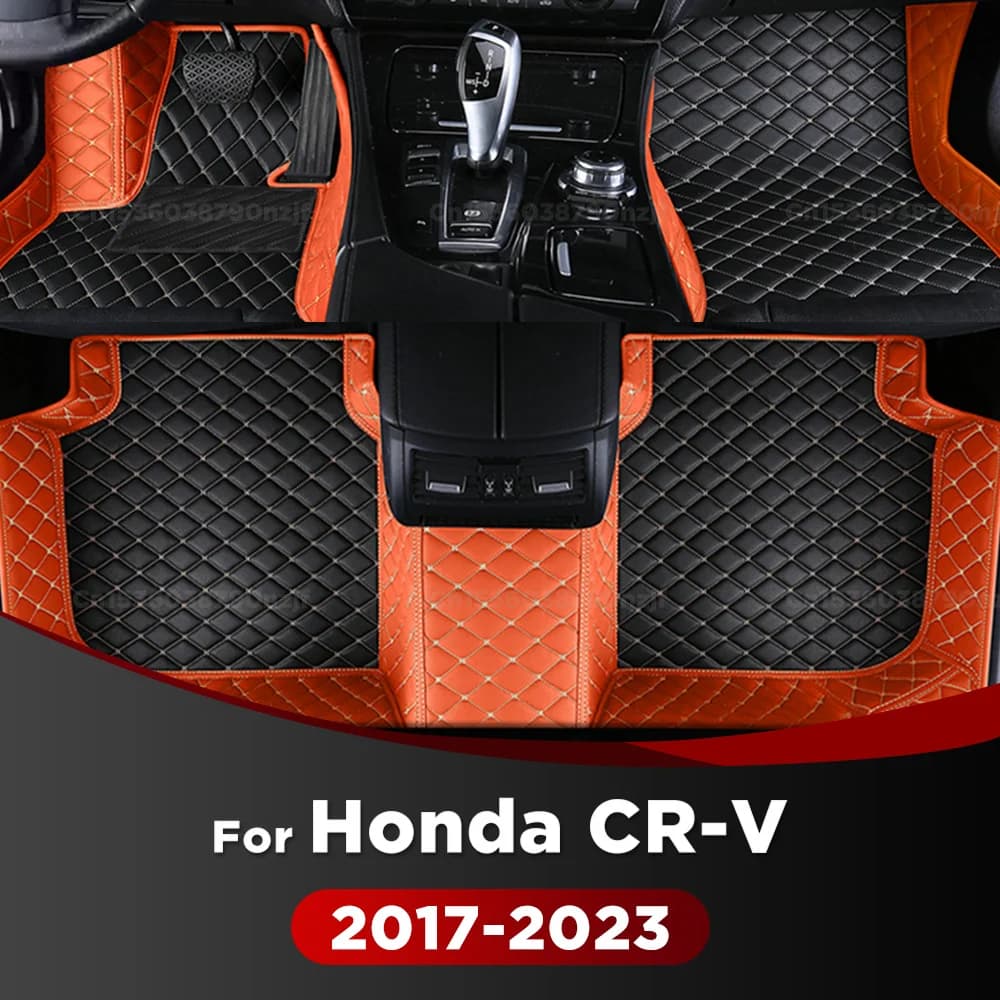 Per Honda CRV 2017-2023 22 21 20 19 18 Tappetini per auto Tappetini per auto personalizzati Automobile Tappeto Copertura Accessori interni