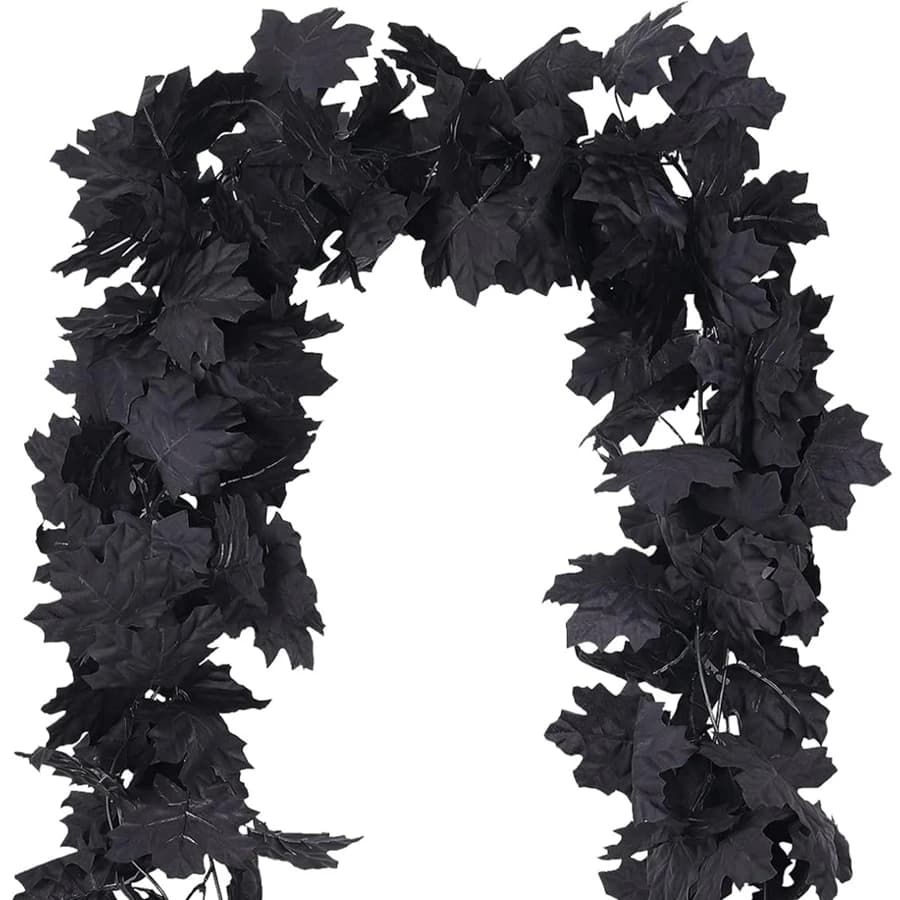 Artificial Plant Smaple Leaf Vine Flower Halloween Garlands Wedding Home Room Door Garden Outdoor Decorations Festival DIY Gifts