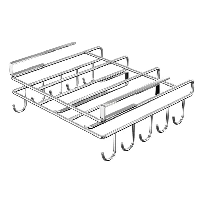 Armadietto da cucina Armadietto multifunzionale con coperchio per pentola Supporto per rack sospeso Tagliere Asciugamano di carta Accessori da bagno