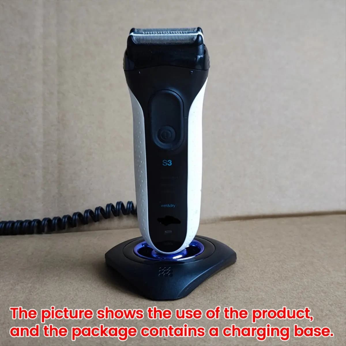 AAAL Beard Trimmer Charging Base for 1 190s 51 53 55 56 57 58 59 for Charging and Displaying Beard Trimmers