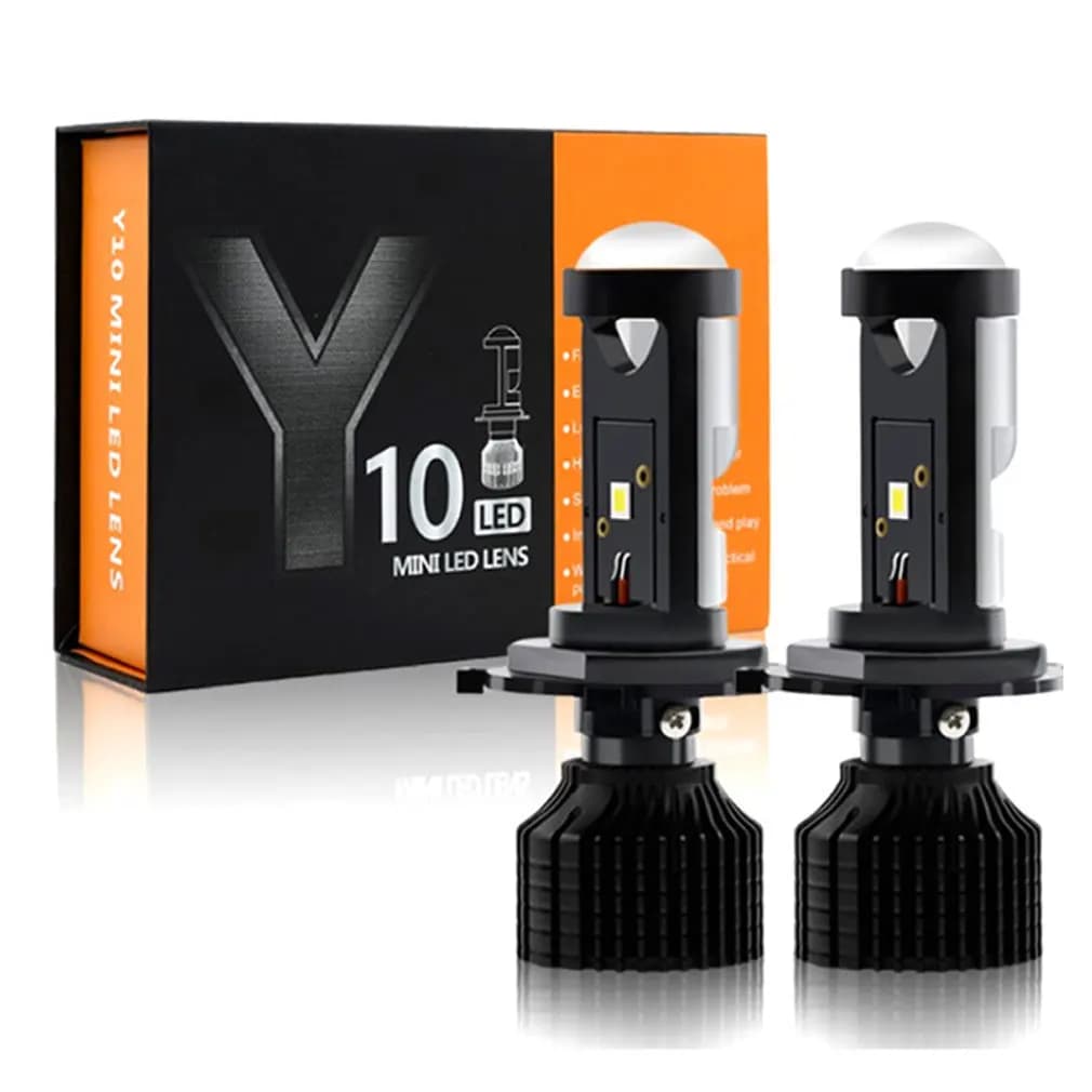 50000LM H4 LED faro H7 Mini LED faro proiettore auto moto lampadina Canbus bianco abbagliante bianco 6000K 120W 12V 24V