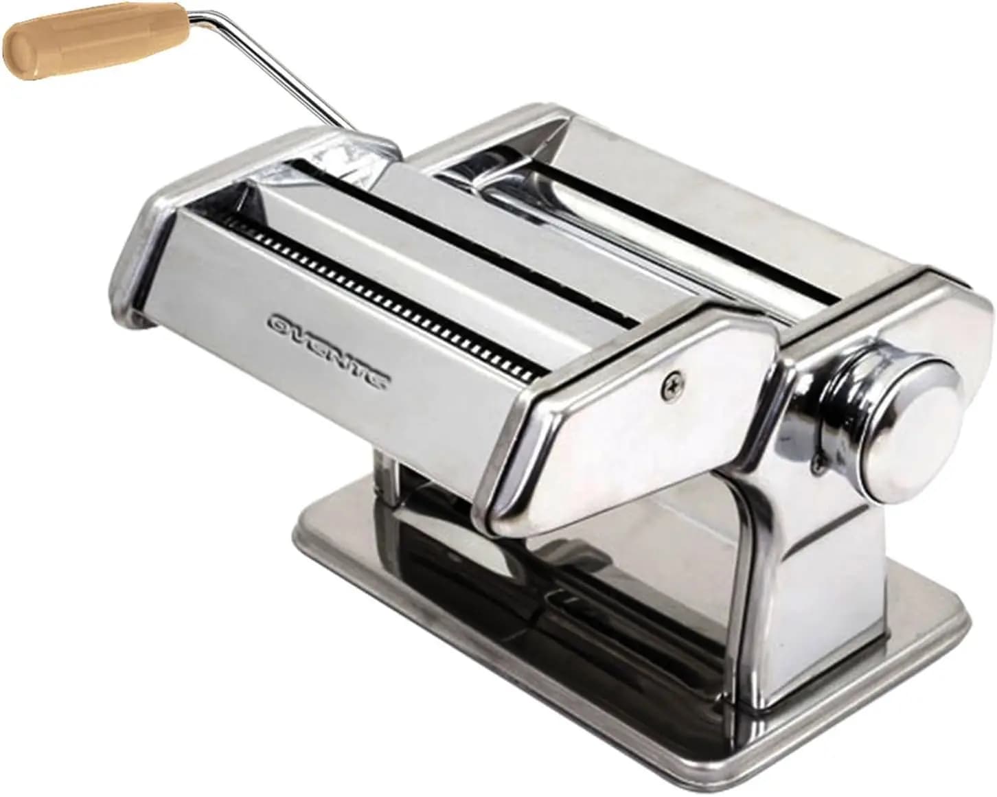 Macchina per Fare la Pasta con 7 Impostazioni di Spessore Regolabili, Macchina Manuale in Acciaio Inox per Spaghetti e Fettuccine