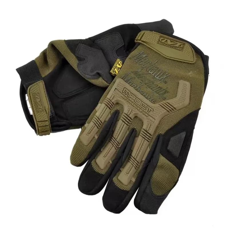 Guanti tattici da equitazione sportivi semi-full finger Guanti antiscivolo per arrampicata su roccia Guanti a dita intere ammortizzanti resistenti all'usura