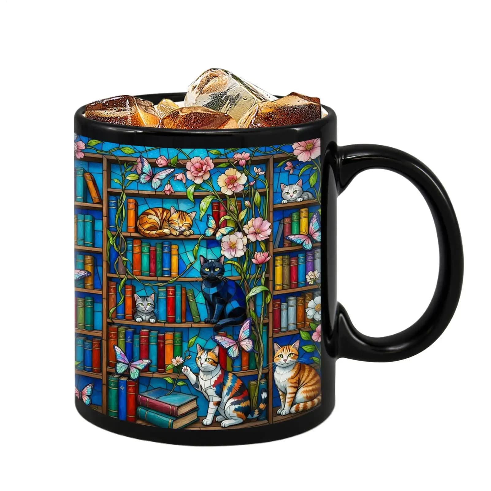 Ceramic Coffee Cup 350ml Hot Cold Beverages Drinkware Ceramic Coffe Mug Library Cup For Chocolate Tea Water Juice Home Dorm