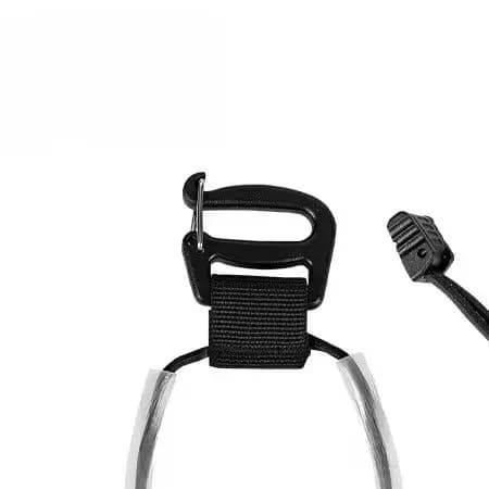 Trekking Pole Straps Elastic Rope for Backpack with Press Buckle Quick Adjustment PP Webbing 26.5g 7.9x1.8cm Outdoor For hiking