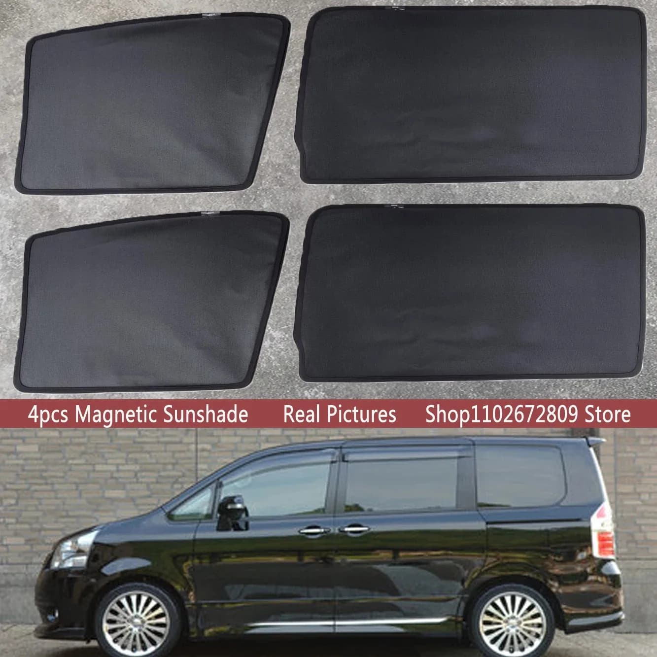 Parasole magnetico per auto, tendina parasole per parabrezza anteriore, per Toyota NOAH Voxy R70 70 2007 - 2014 2013 Accessori