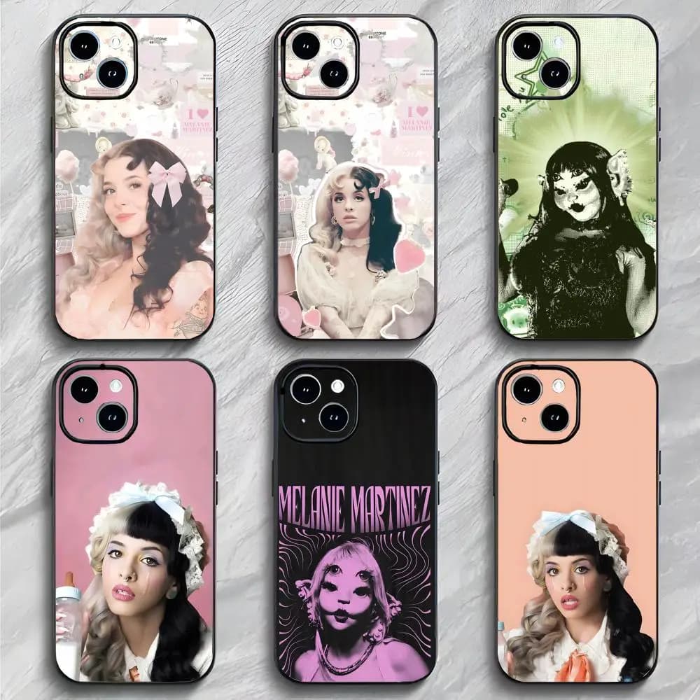 Custodia per telefono leggera e morbida con packaging, ispirata alla cantante pop americana Melanie Martinez, per iPhone 17 16 15 14 13 Pro Max