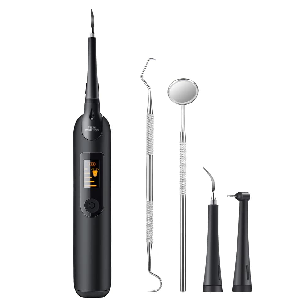 Removal of tooth tartar Removal of electrical sonic dental computation and plaque with LED light teeth whitening kit Dental instruments at home