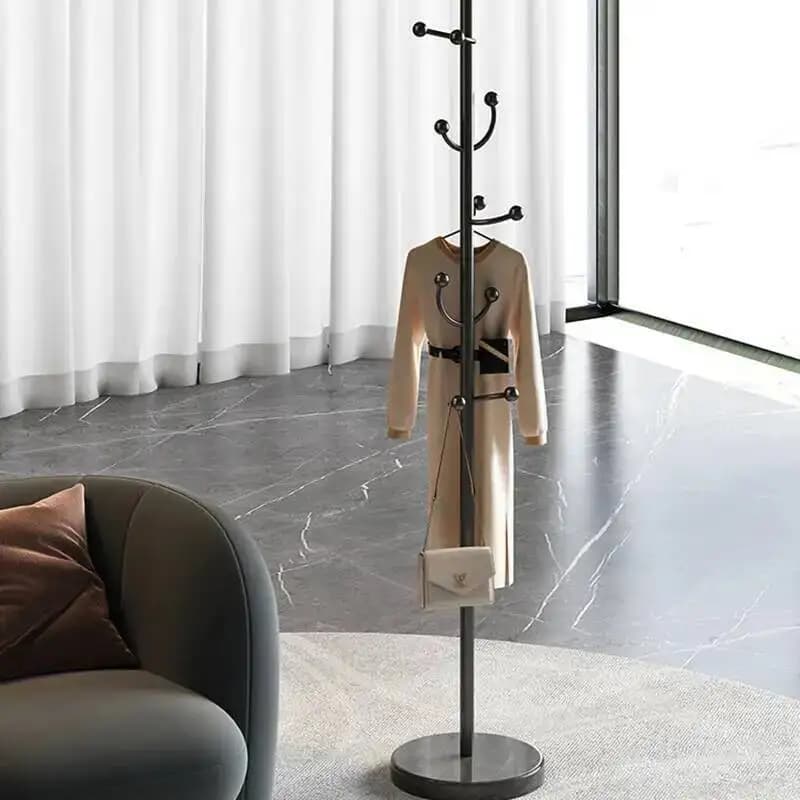 Clothes hanger Golden clothes hanger Free standing garment Nordic shoe Floor hanger Boutique Dresses Furniture for dressing room Whyro Wwh25xp