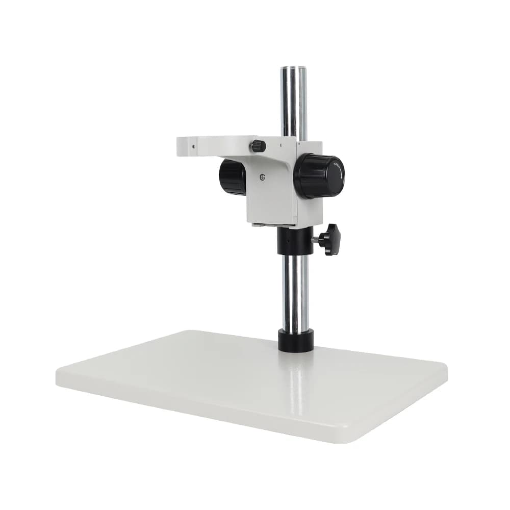 Supporto per microscopio stereo Kit di accessori per microscopio Messa a fuoco stretta regolabile Supporto per microscopio con supporto per messa a fuoco da 76 mm