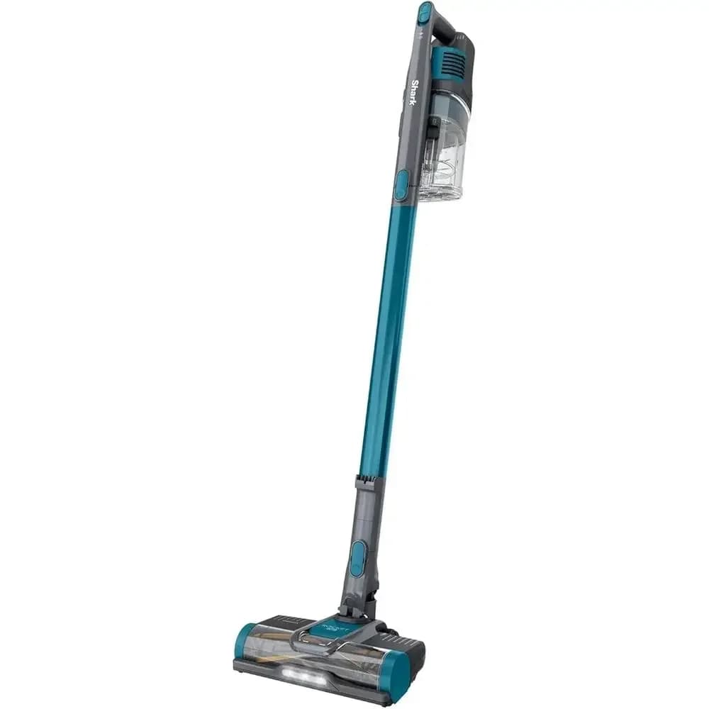 Aspirapolvere a Bastone Leggero Senza Fili Pet Pro, Spazzola per Pulizia, 40 Minuti di Autonomia, Portatile Rimovibile, Contenitore Polvere XL, Verde/Azzurro