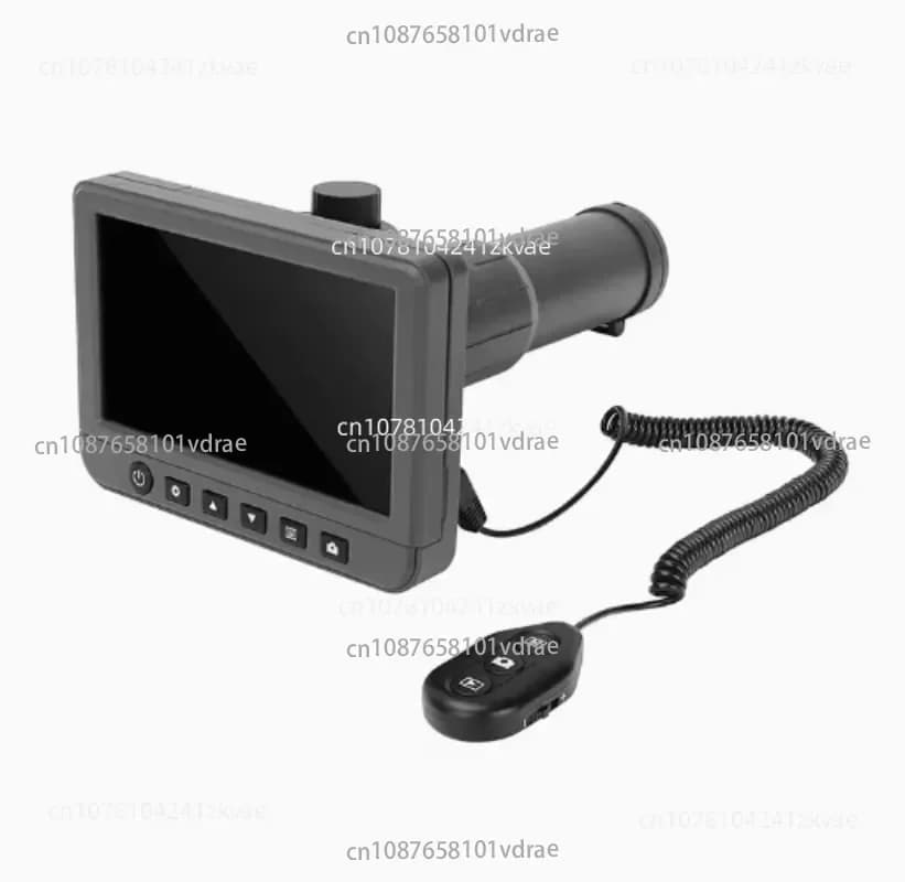 50x 1080P Videoregistratore fotografico Telescopio per fotocamera digitale portatile per guardare la fotocamera binocolo digitale LCD da 5,0 pollici