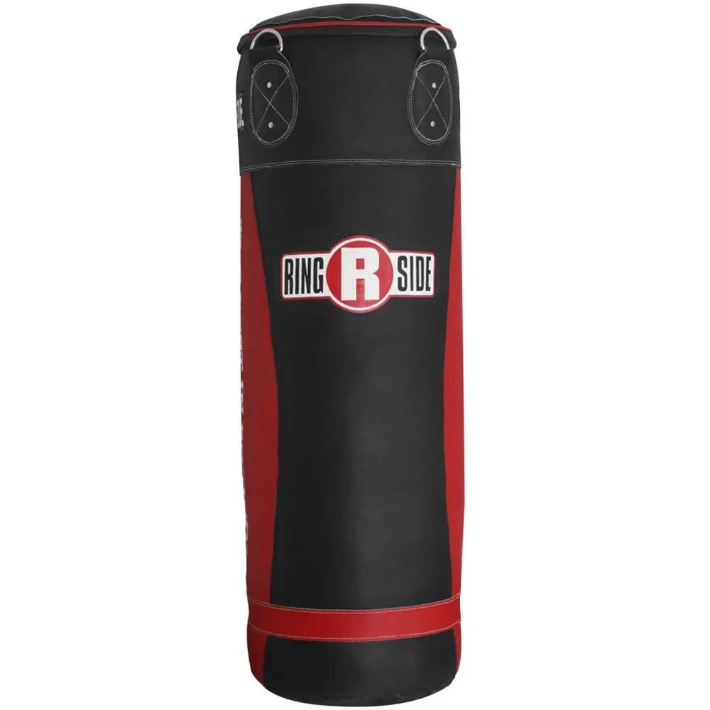Sacco da Boxe Grande in Pelle, Sacco Pesante per Allenamento e Workout, Include Catena e Girevole per Sacco da Boxe