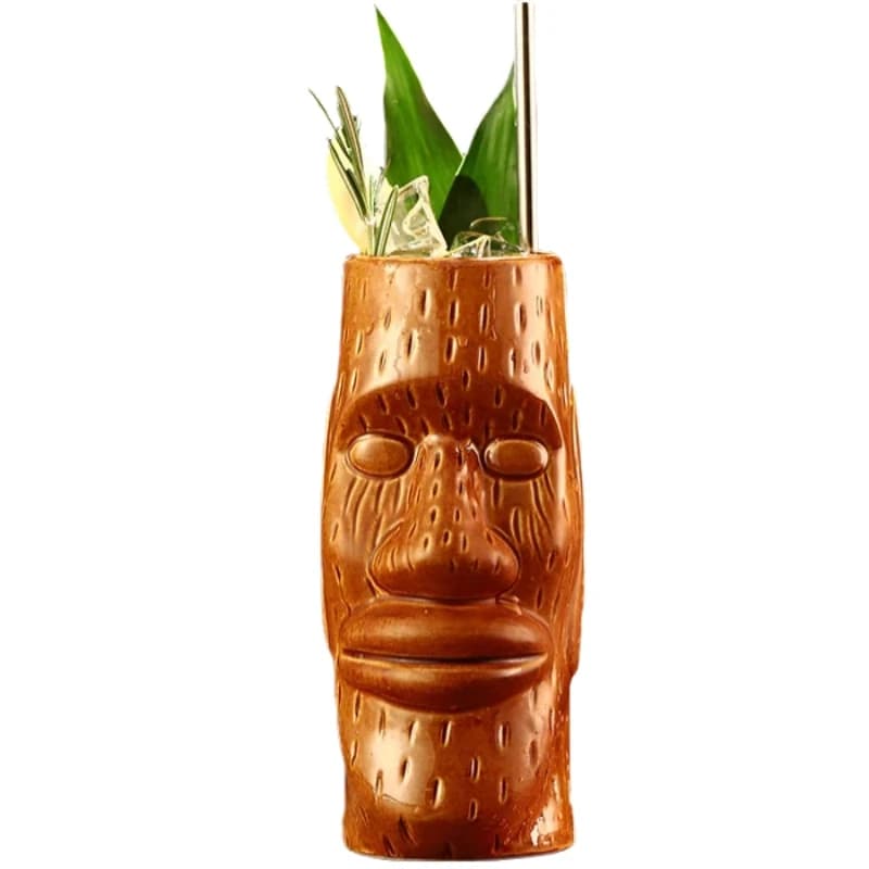 Tazze Tiki Hawaii da 500 ml Tazza da cocktail Tazza da birra Tazza da vino Tazze Tiki in ceramica
