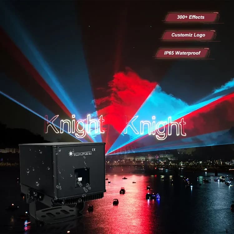 826High quality1W Mini Waterproof Outdoor RGB Animation Cheap Night Club Stage Laser Light Projector