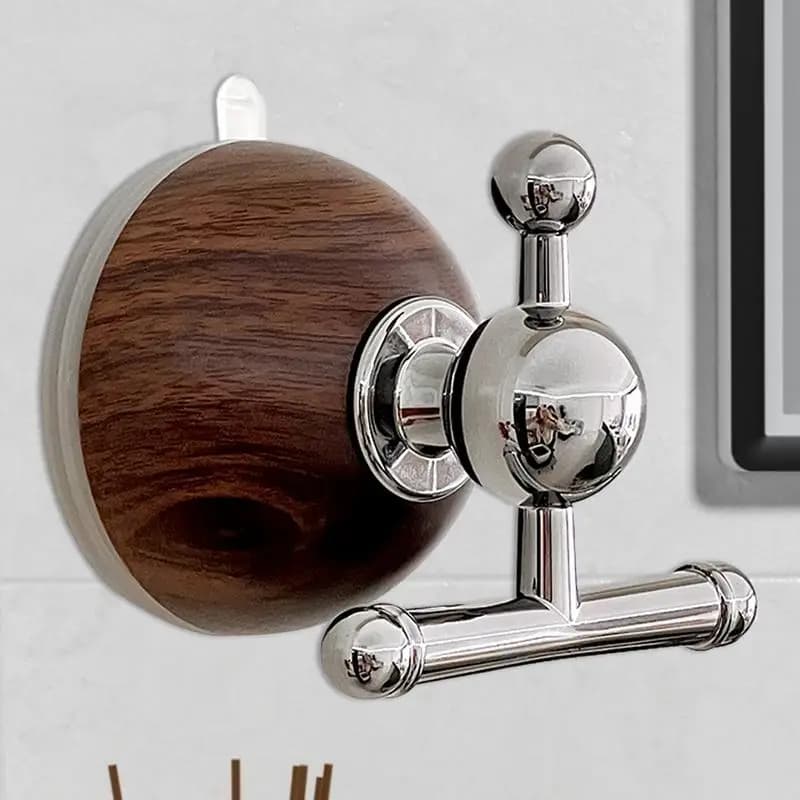 Supporto per riporre i stracci da cucina Porta asciugamani impermeabile Nessuna perforazione richiesta Ventosa Gancio resistente per bagno Cucina