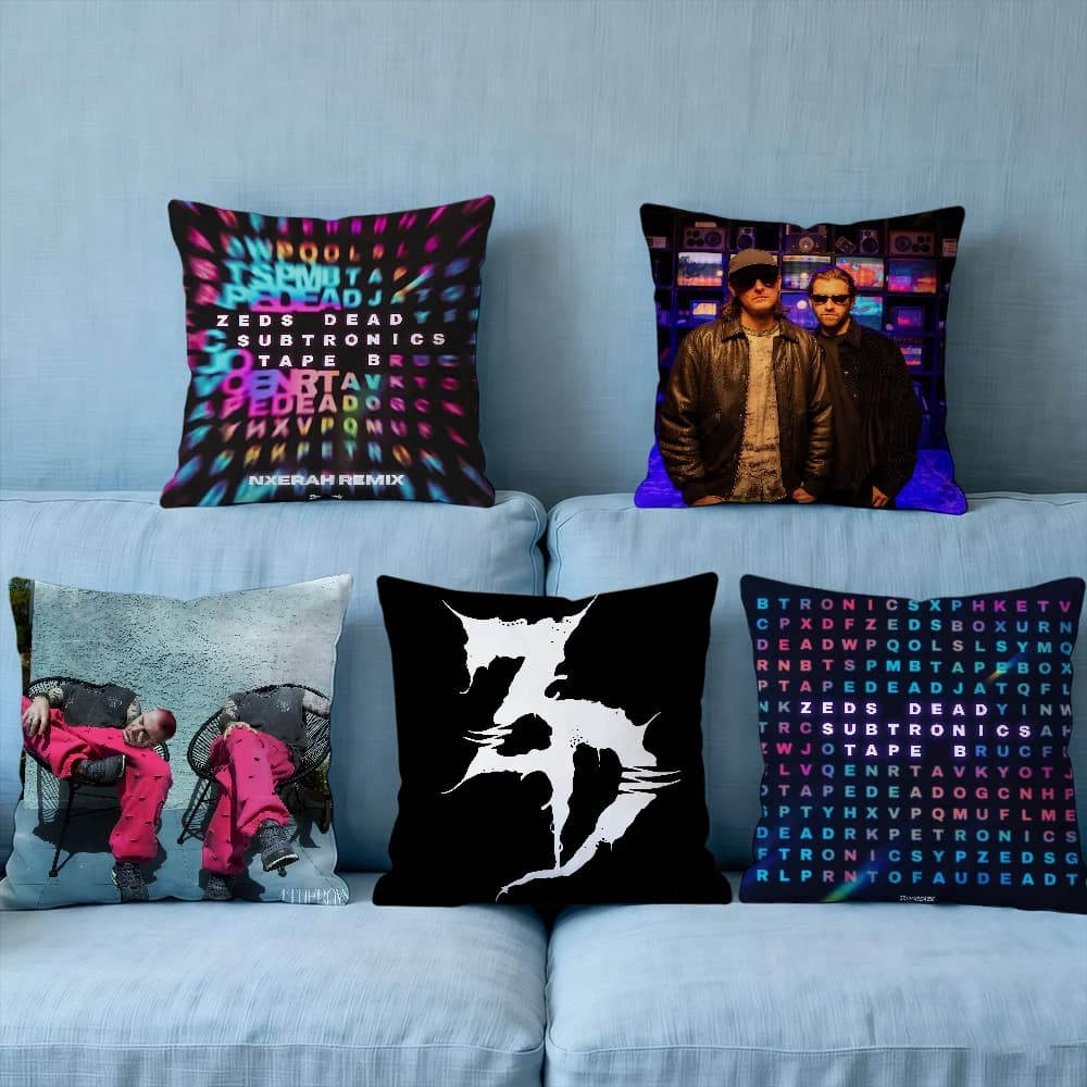 Cushion Zeds Cover Decorative Throw Pillow Modern Square Romantic Couch Scramble Dead Word Sofa Bed Car