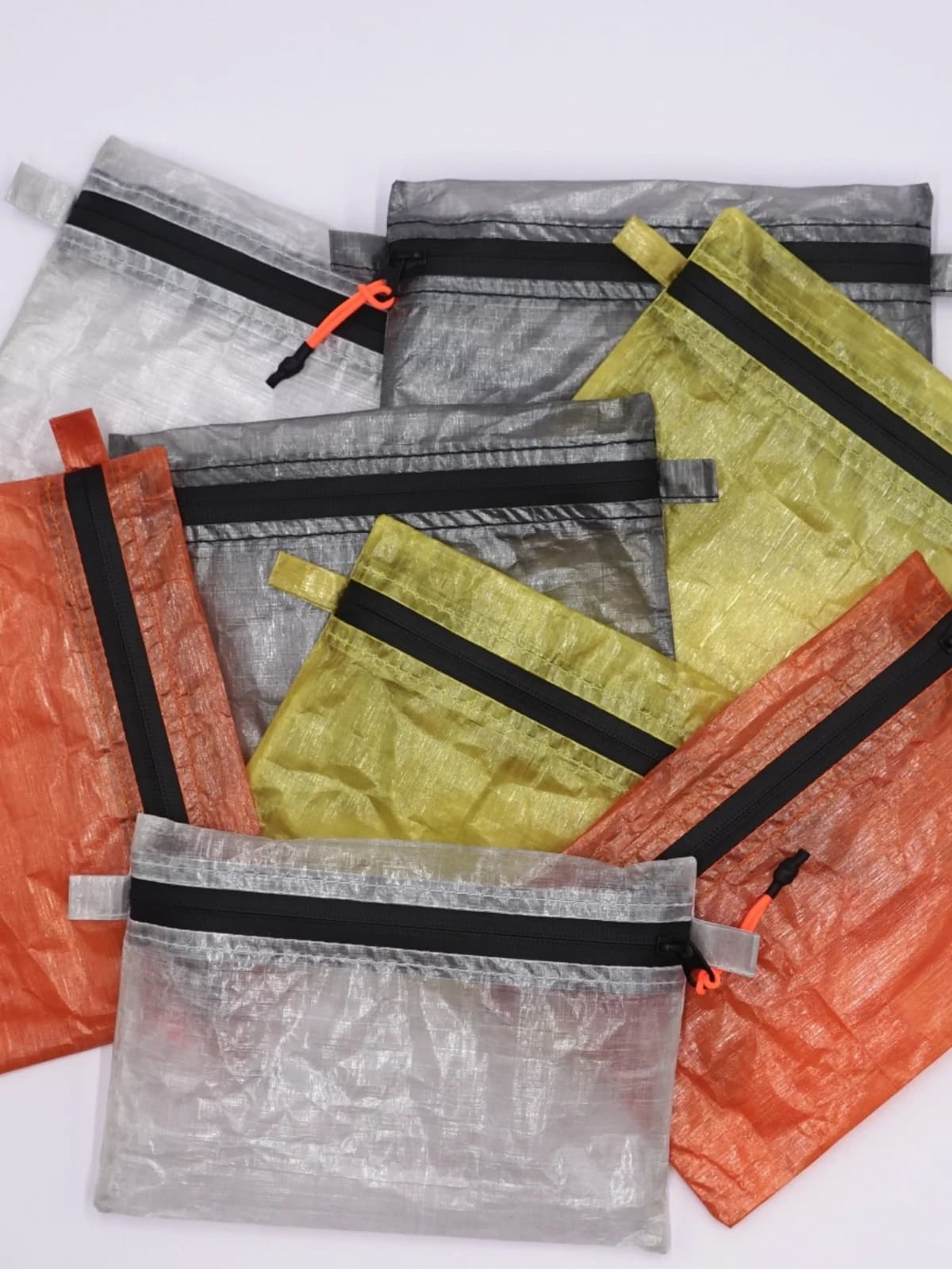 Porta carte per documenti da viaggio impermeabile Leggero Faionable Cuben Borsa per passaporto Organizzatore di carte per uomini e donne