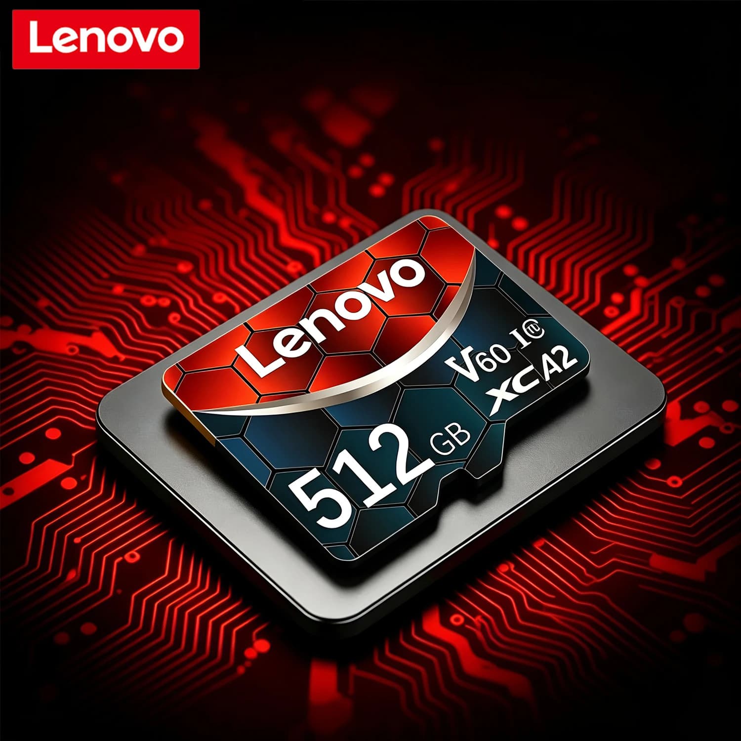 Lenovo SD Memory Card 128GB 256GB 512GB High Speed Micro TF SD Card V60 U3 Flash Cards Microsd For Insta360 Camera DJI Drone