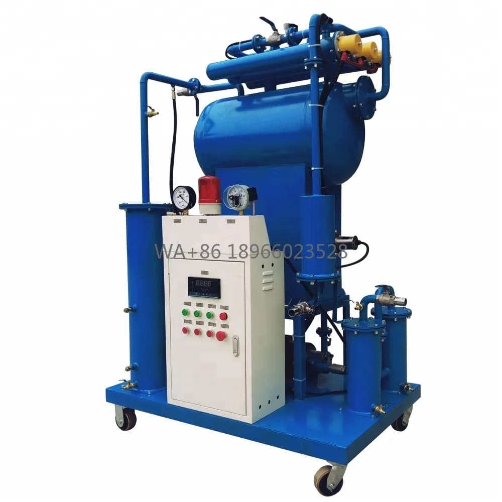 Deumidificatore sottovuoto di buone prestazioni/purificatore d'olio per trasformatore usato