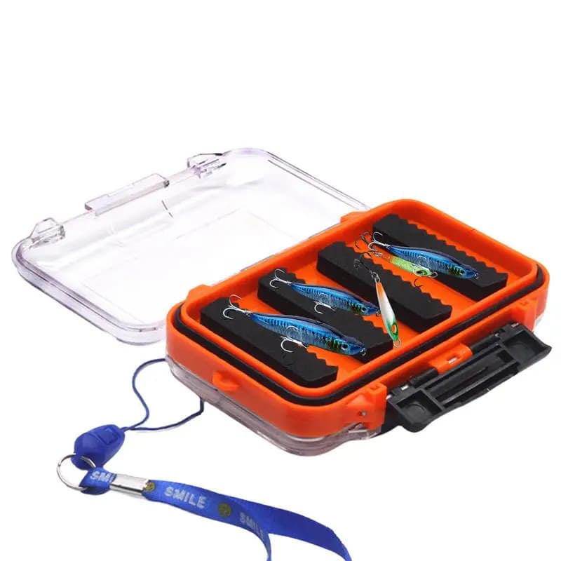 Box for baits Waterproof equipment box Light portable equipment box jig hooks for camping travel accessories Open air adventures