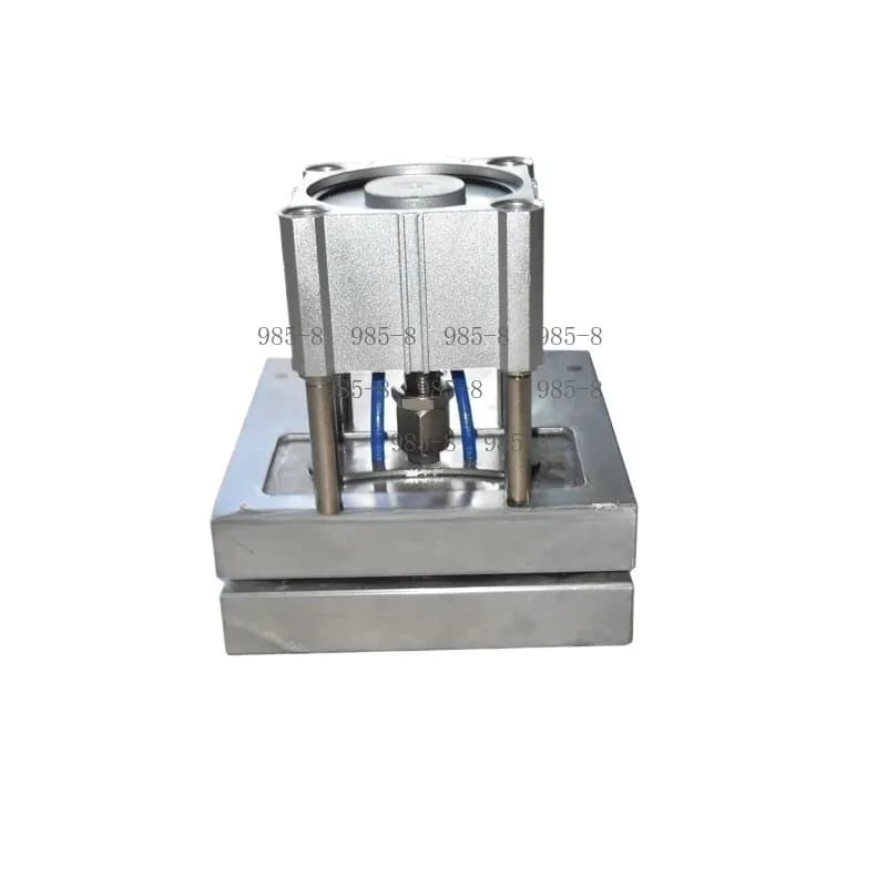 75-84mm Length 21-25mm Width Hole Pneumatic Puncher, Single Hole Handle Type Plastic Bag Hole Punching Equipment