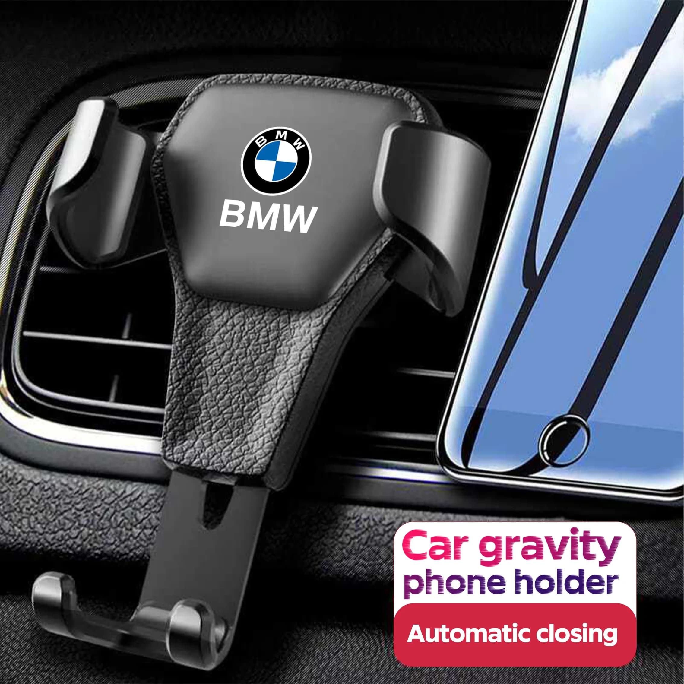 Gravity ABS GPS Vehicle Phone Holder Mobile Car Accessories For BMW i8 Z4 X3M X4M G82 G80 F80 F87 G30 G20 G32 F40 F45 F46 E70
