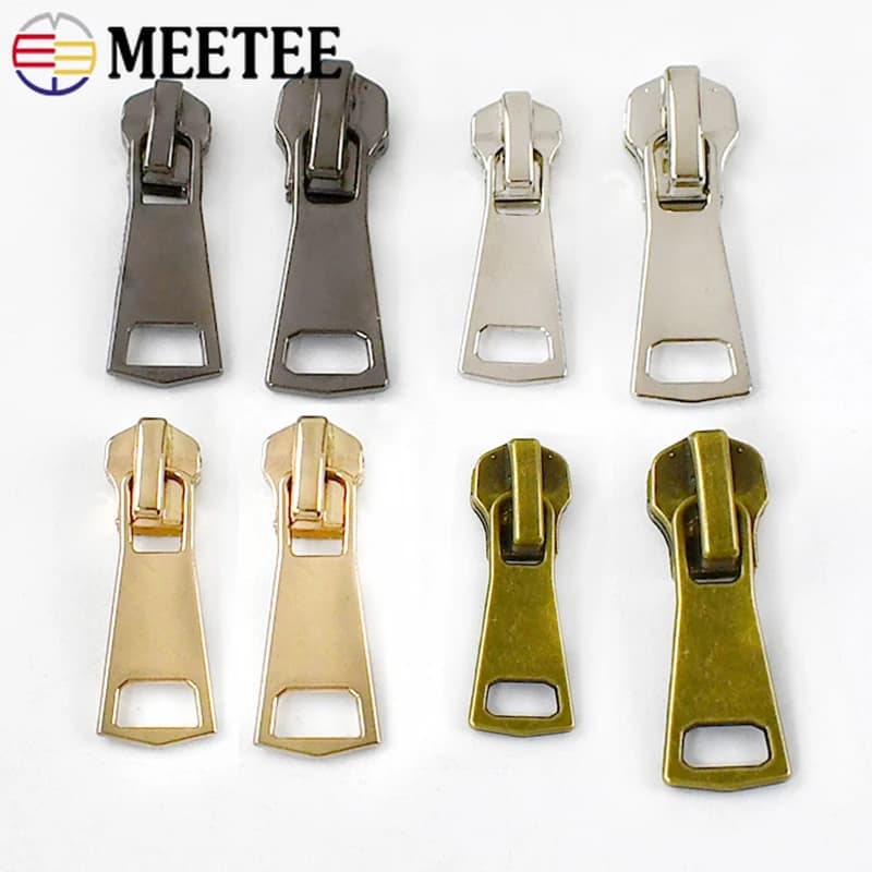 5/10/20Pezzi 3 # 5 # 8 # Tirazip per Cerniere Metalliche di Borse e Zaini, Accessori per Riparazione Fai-da-Te