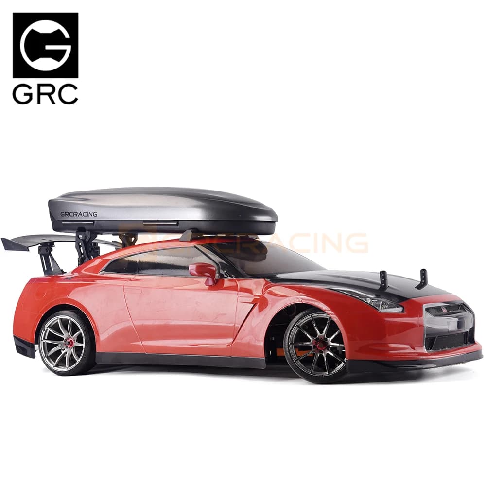 GRC 1/10 scala tetto-box w/Rack portapacchi portapacchi Bar con barra di guida per Drift RC Rally WR8 TT01 # G172V