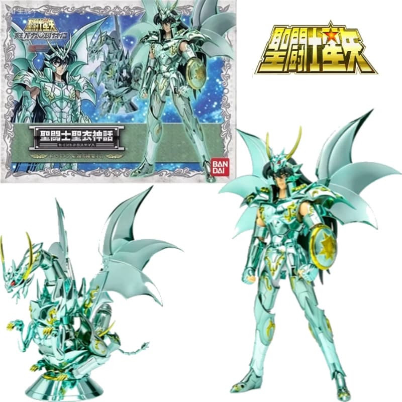 Original spot Bandai Saint Cloth Myth Purple Dragon Animation Figures Assembled Models Action Figures Hot Products