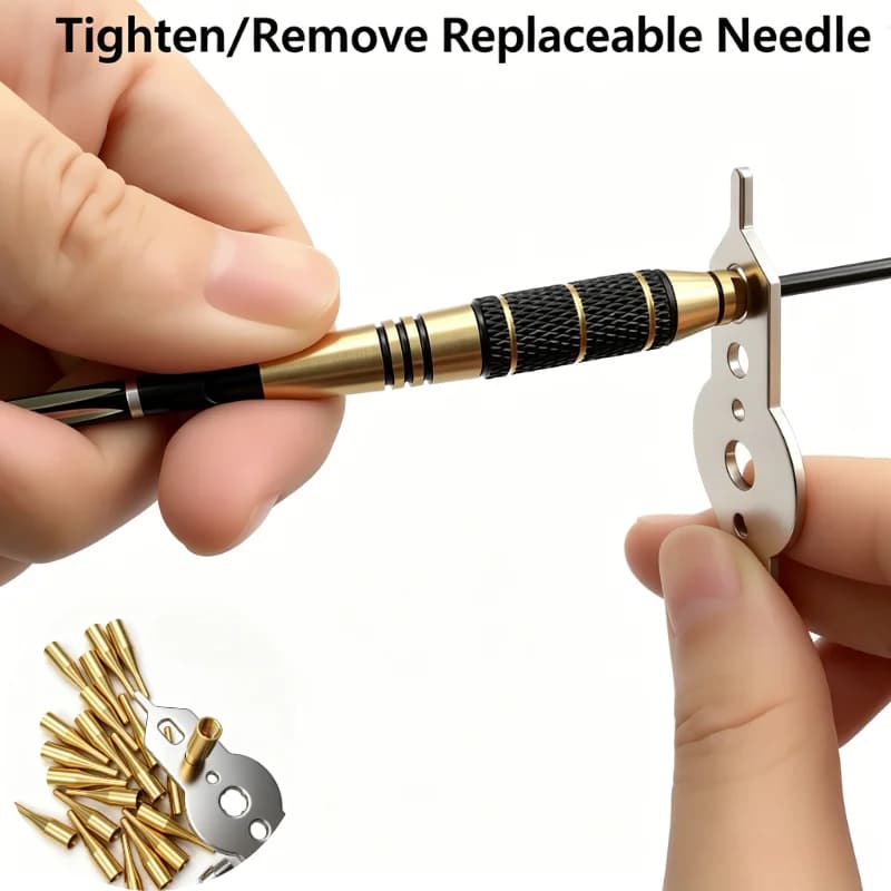 3pcs Multi-Functional Dart Tool Wrench Shaft Tightener for Steel & Soft Tip Darts Maintenance