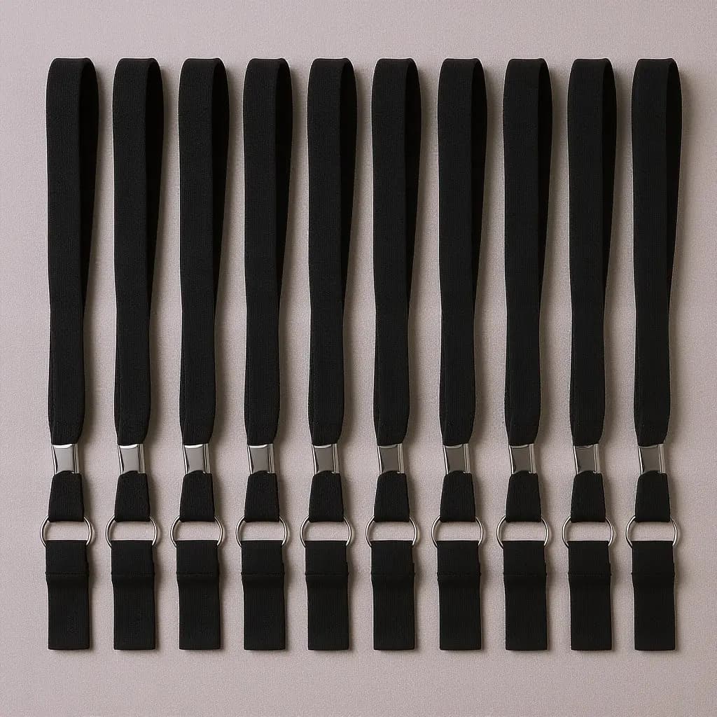 10 Pezzi Cinturino da Polso Elastico Regolabile per Bastoni da Passeggio, Bastoncini da Trekking, Stampelle, Cordino Antiscivolo per Bastone, Escursionismo, Arrampicata, Uso Quotidiano