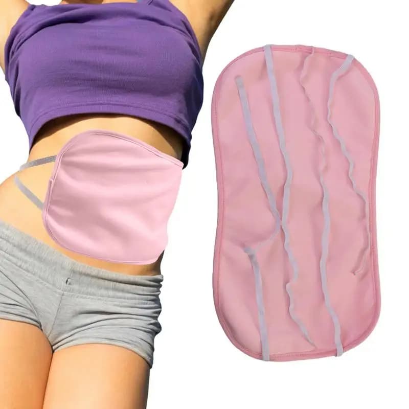 Wrap Soft Compress Pad Organic Castor Oil Wrap Sleep Aid Pack less disorder reusable bag without heat for the liver