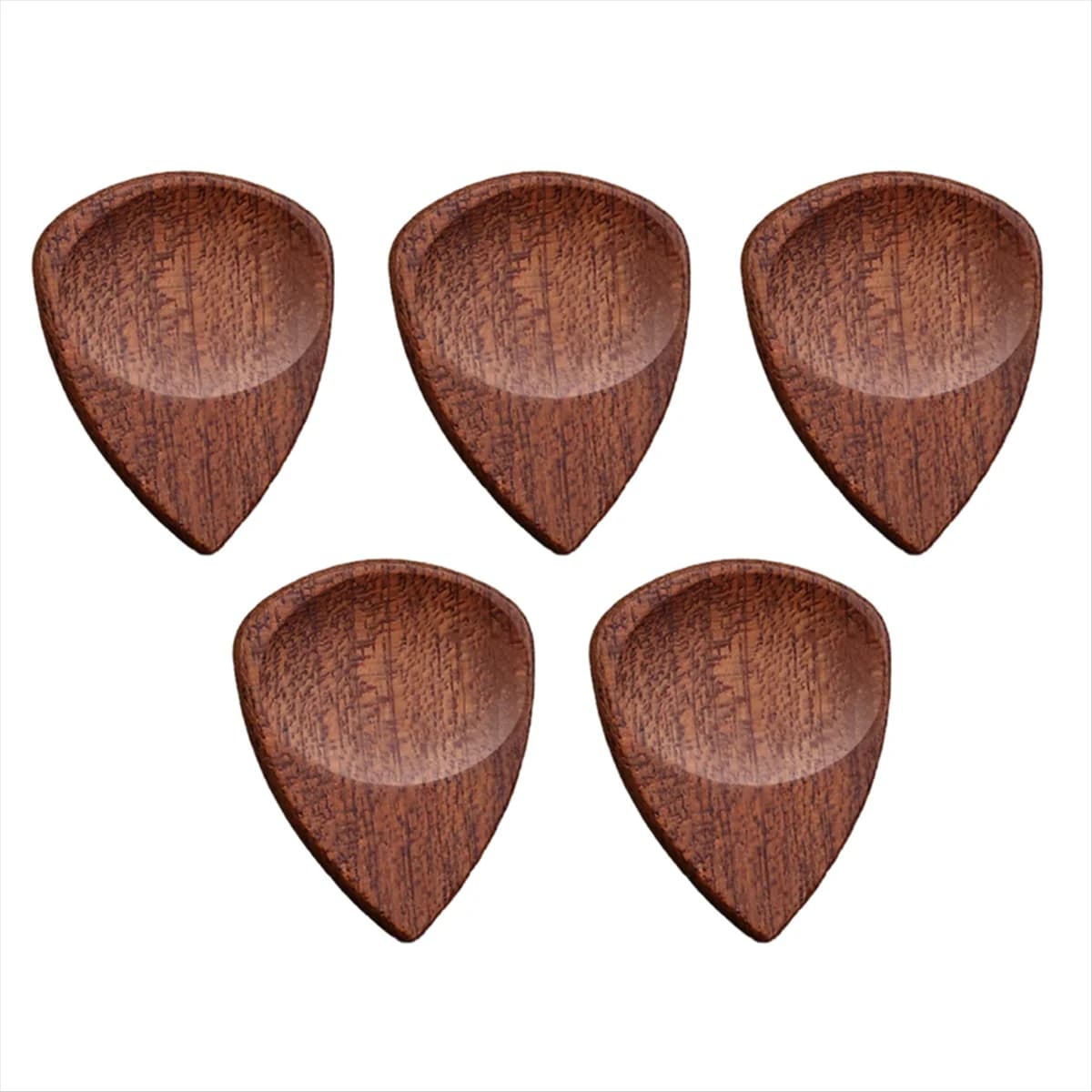 Plettri per chitarra scanalati A61KK, plettri per chitarra in legno, plettri per chitarra in legno per chitarra elettrica, acustica o basso,C