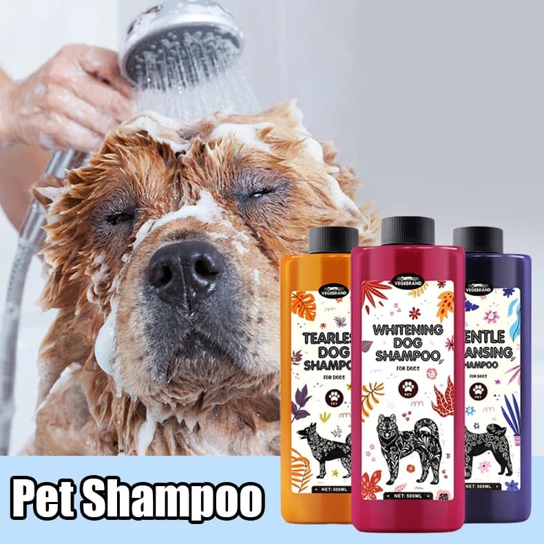 500ml Puppy Amino Acid Shampoo efficace disincrostante Anti prurito deodorante De acaro fragranza Gel doccia per cani prodotti per la pulizia degli animali domestici