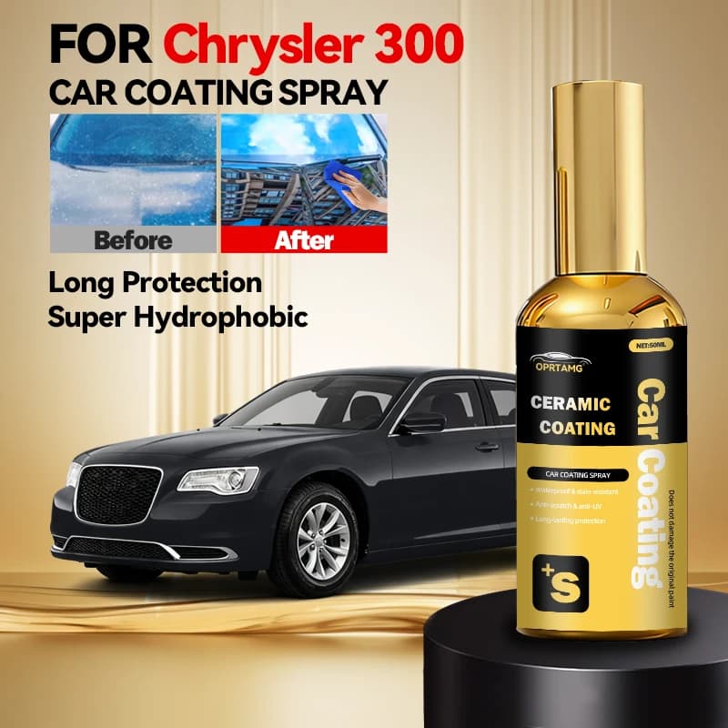 Liquido di Manutenzione per Lucidatura a Lunga Durata e Brillantezza, Prodotto Specificamente per Chrysler 300 dal 2005 al 2023