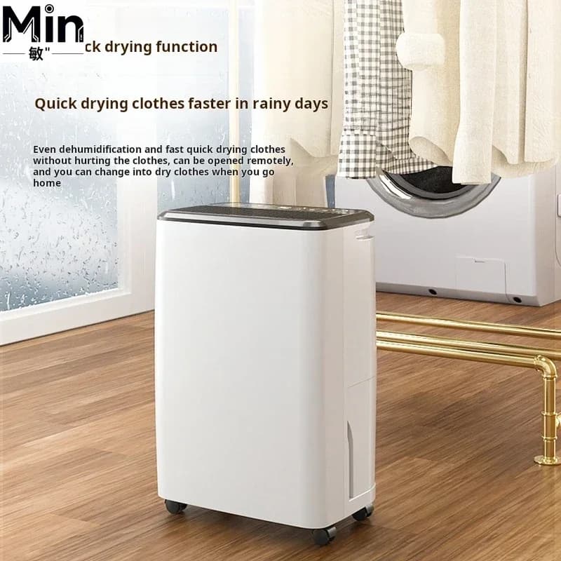 ER-1203 Deumidificatore Domestico da 12L per Case Piccole, Seminterrati e Camere d'Albergo