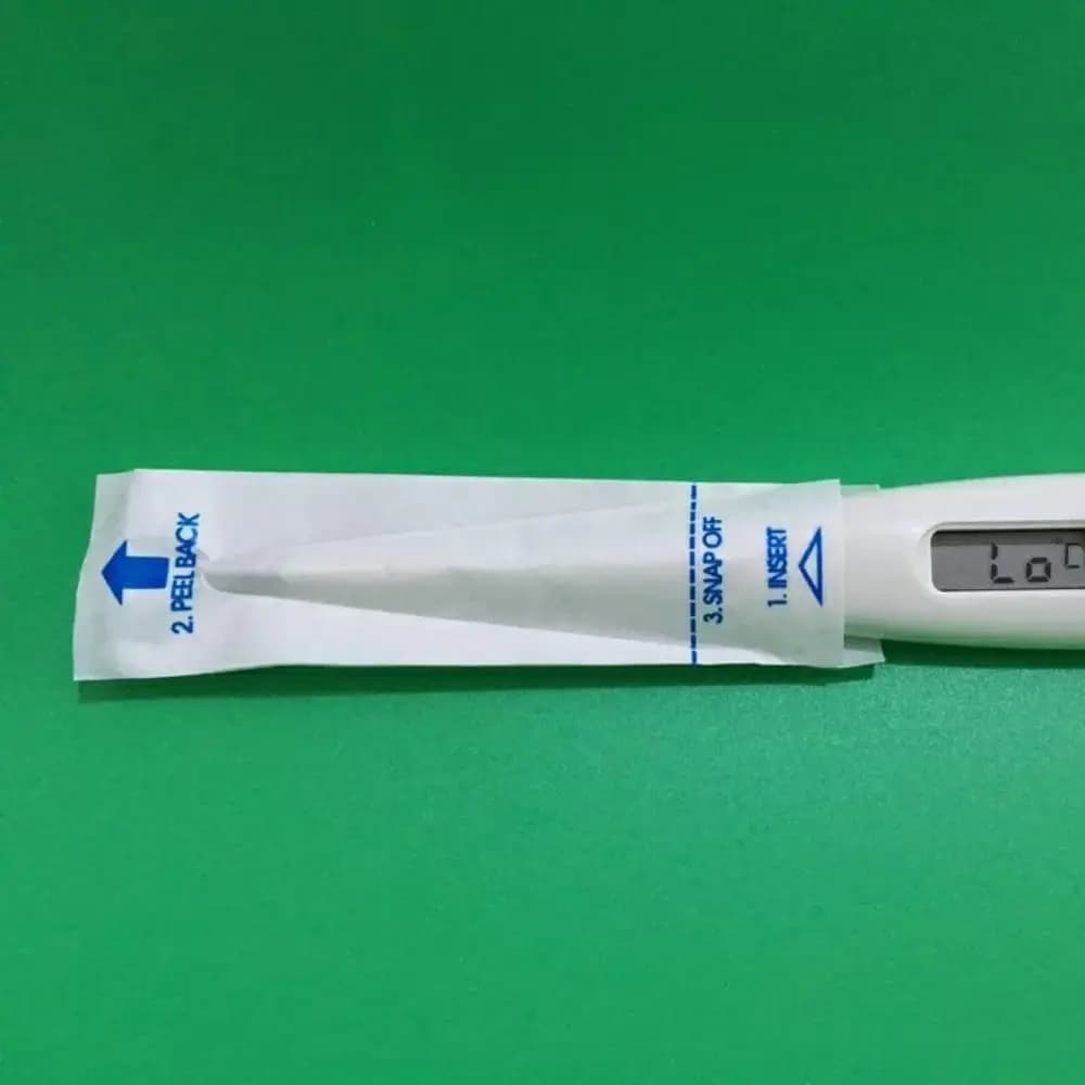 100PCS Disposable Digital Probe Covers Convenient Hygienic Thermometer Probe Covers Safe Thin Protective Cover For Health Center