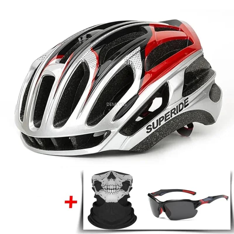 Men's Ultralight Cycling Helmet Road Bike Horse Riding Cycling Helmet Fully Modeled