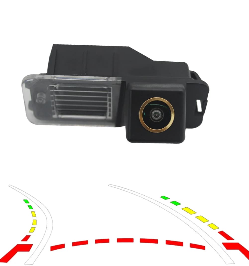 Traiettore dinamico Telecamera posteriore per Volkswagen Scirocco CC Golf 6 2010-2012 Polo 6R Magotan 2011-2013 Beetle R-Line 2012-2014