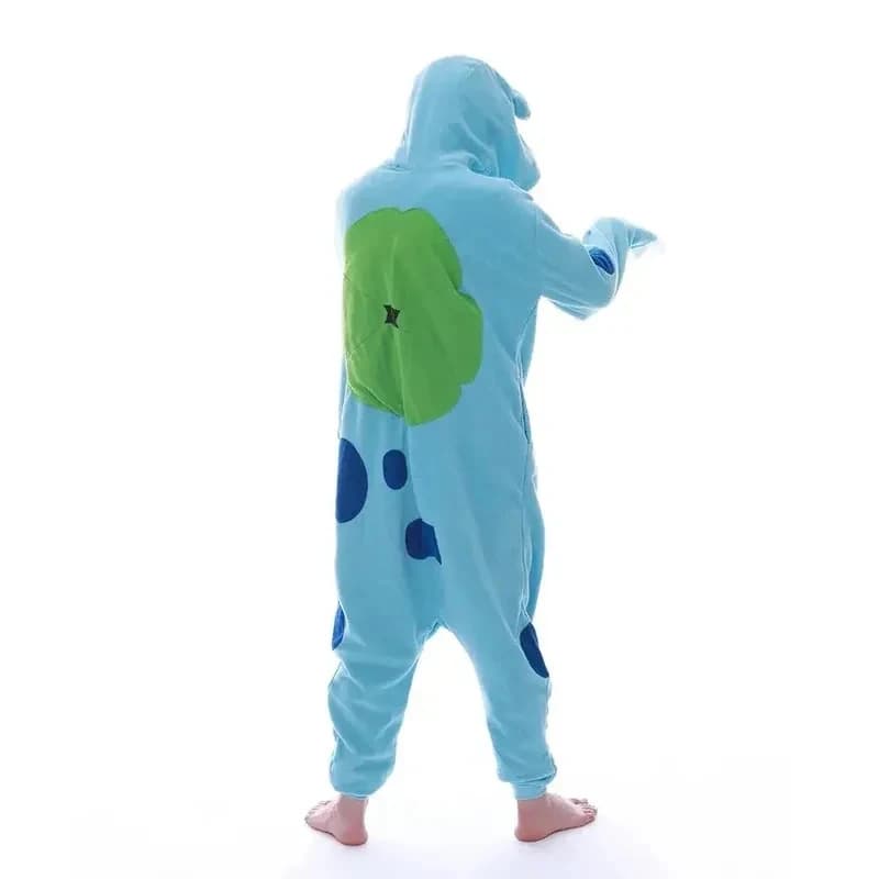 New Halloween Cosplay Costume TAKARA TOMY Bulbasaur Onesie Kigurumi Kids Adults Birthday Gift Anime Winter Pajamas Clot 2026★