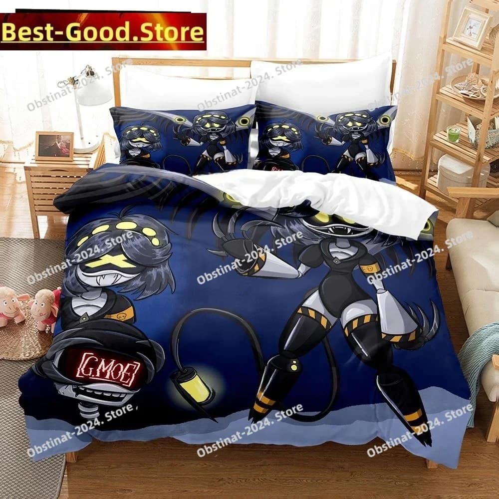 Moda 3D Anime Murder Droni Set biancheria da letto Stampato singolo Piumino Trapunta Copripiumino Federa 3 pezzi Set Bambini Taglia adulto
