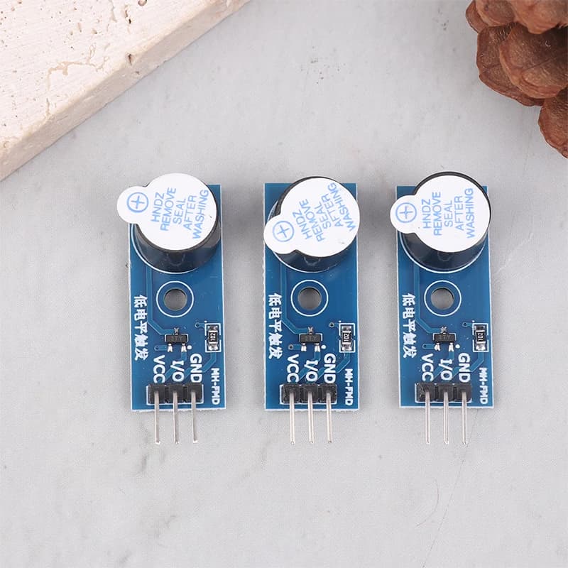 Modulo Buzzer Attivo/Passivo 5V con Trigger a Basso Livello per Arduino, Compatibile con Raspberry Pi ESP32, Kit Fai-da-te di Alta Qualità